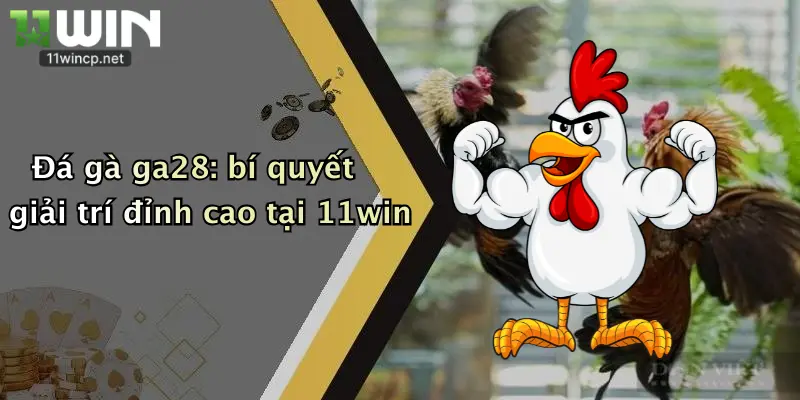 Đá gà ga28: bí quyết giải trí đỉnh cao tại 11win